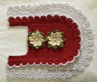 Tapete oval bico duplo - tapete do vaso parte2 (113)