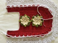 Tapete oval bico duplo - tapete do vaso parte2 (114)