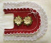 Tapete oval bico duplo - tapete do vaso parte2 (119)