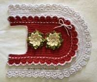 Tapete oval bico duplo - tapete do vaso parte2 (121)