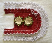 Tapete oval bico duplo - tapete do vaso parte2 (122)