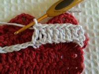 Tapete oval bico duplo - tapete do vaso parte2 (19)