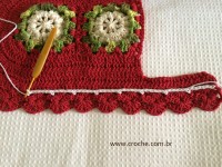 Tapete oval bico duplo - tapete do vaso parte2 (9)