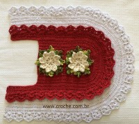 Tapete oval bico duplo - tapete do vaso parte2 (96)