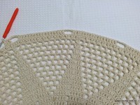 Tapete redondo com flor girasso passo a passo (109)