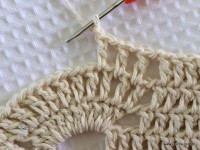 Tapete redondo com flor girasso passo a passo (141)