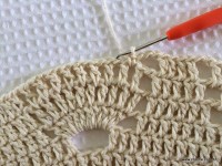 Tapete redondo com flor girasso passo a passo (156)