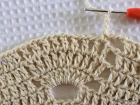 Tapete redondo com flor girasso passo a passo (157)