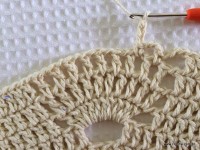 Tapete redondo com flor girasso passo a passo (159)