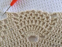 Tapete redondo com flor girasso passo a passo (184)