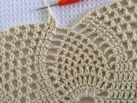 Tapete redondo com flor girasso passo a passo (197)