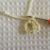 Tapete redondo com flor girasso passo a passo (3)