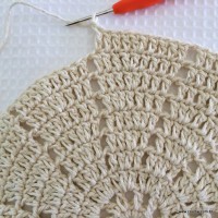 Tapete redondo com flor girasso passo a passo (50)