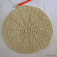 Tapete redondo com flor girasso passo a passo (67)