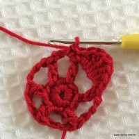 Iniciando a segunda p&eacute;tala vermelha