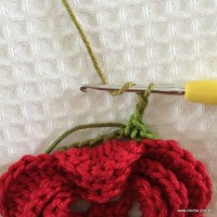 Subindo correntinhas na base verde