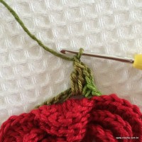 Fechando tr&ecirc;s pontos altos juntos na base verde