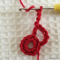 Flor rasteirinha com 6 pétalas passo a passo (10)