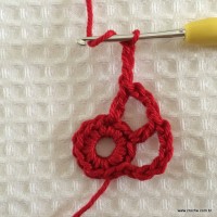Flor rasteirinha com 6 pétalas passo a passo (12)