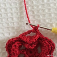 Flor rasteirinha com 6 pétalas passo a passo (42)