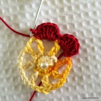 Flor rasteirinha passo a passo (25)