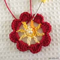 Flor rasteirinha passo a passo (26)