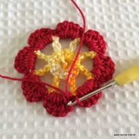 Flor rasteirinha passo a passo (30)