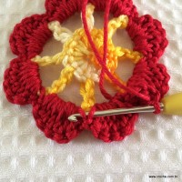 Flor rasteirinha passo a passo (32)