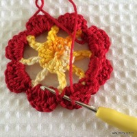 Flor rasteirinha passo a passo (34)