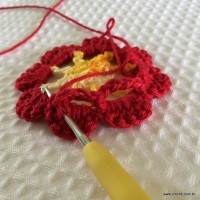 Flor rasteirinha passo a passo (35)