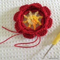 Flor rasteirinha passo a passo (49)