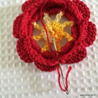 Flor rasteirinha passo a passo (50)