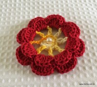 Flor rasteirinha passo a passo (54)