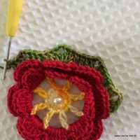 Flor rasteirinha passo a passo (65)