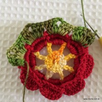Flor rasteirinha passo a passo (66)