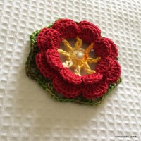 Flor rasteirinha passo a passo (72)