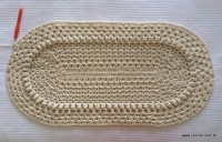 Tapete oval russo passo a passo (249)
