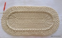 Tapete oval russo passo a passo (250)