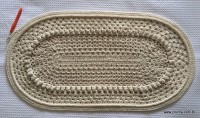 Tapete oval russo passo a passo (277)