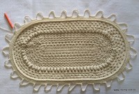 Tapete oval russo passo a passo (286)