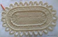 Tapete oval russo passo a passo (298)