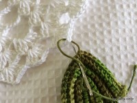 Trilho de mesa caminho de flores - passo a passo (120)