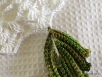 Trilho de mesa caminho de flores - passo a passo (121)