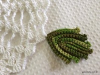 Trilho de mesa caminho de flores - passo a passo (125)