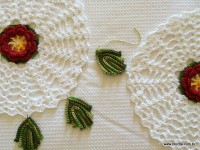 Trilho de mesa caminho de flores - passo a passo (134)