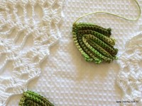 Trilho de mesa caminho de flores - passo a passo (135)