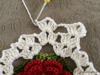 Trilho de mesa - caminho de mesa com flor rasteirinha - passo a passo (24)