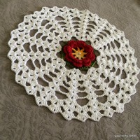 Trilho de mesa - caminho de mesa com flor rasteirinha - passo a passo (56)