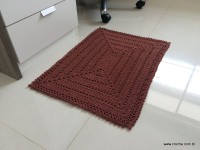Tapete retangular simples passo a passo (153)