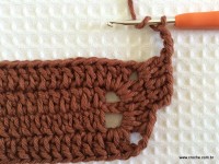 Tapete retangular simples passo a passo (35)